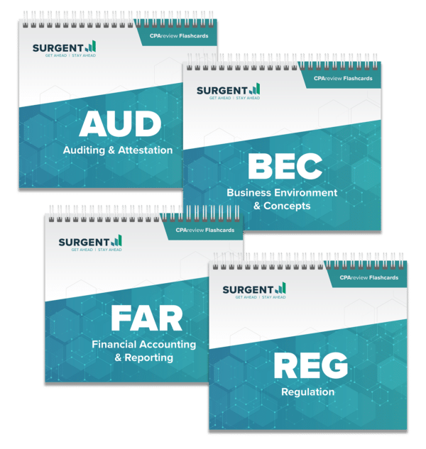 Surgent CPA Review flashcards