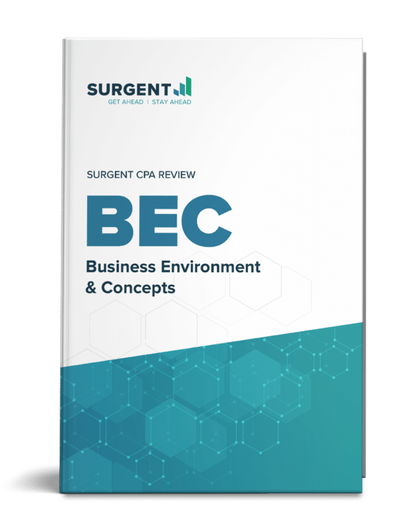 CPA Review Textbook: Business Environment and Concepts (BEC)