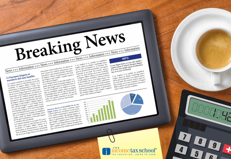 Tax News Recap: Tax Season is Here!