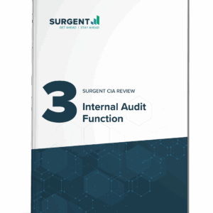 CIA Review: Part 3 - Internal Audit Function Textbook